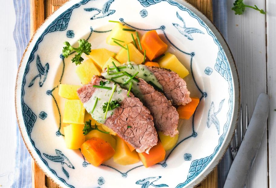 Tafelspitz Mit Gemüse Und Kräutersauce | Simply-Cookit