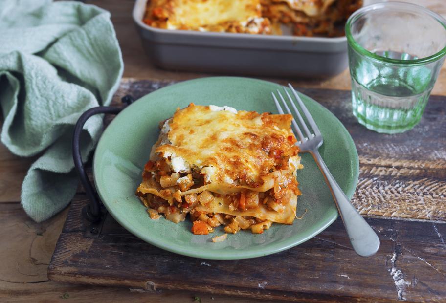 Vegetarische Lasagne Mit Linsen-Bolognese | Simply-Cookit