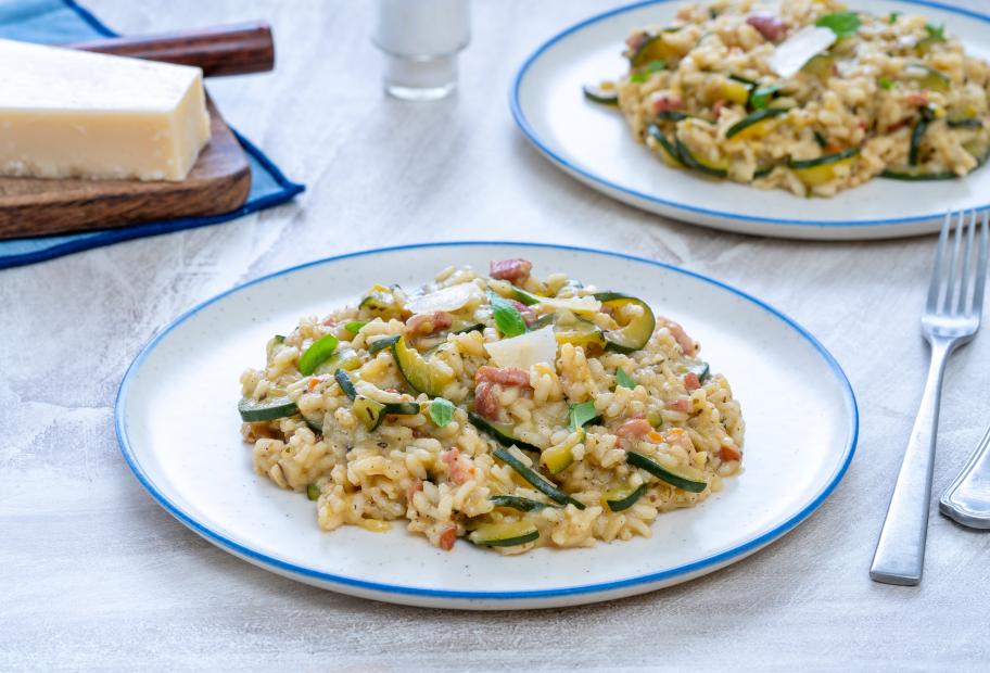 Risotto mit Zucchini und Speck | Simply-Cookit