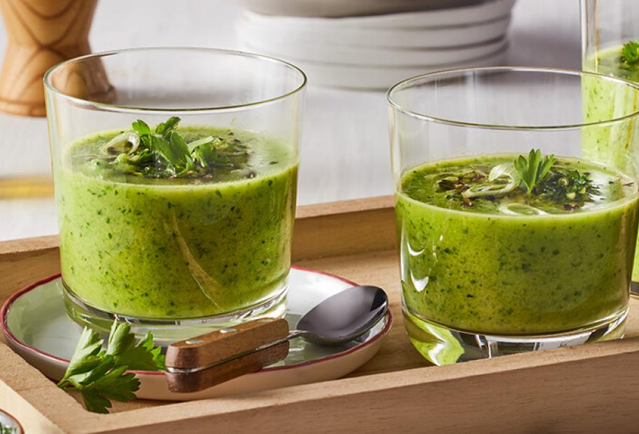 Grüne Gazpacho mit Gremolata | Simply-Cookit