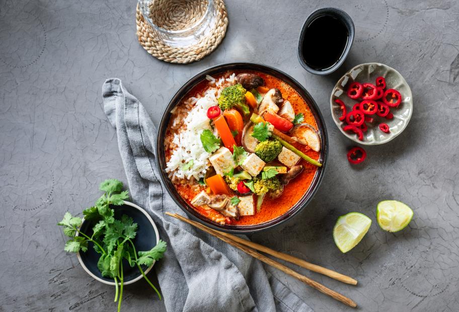 Rotes Thai Curry Rezept vegetarisch| Simply-Cookit